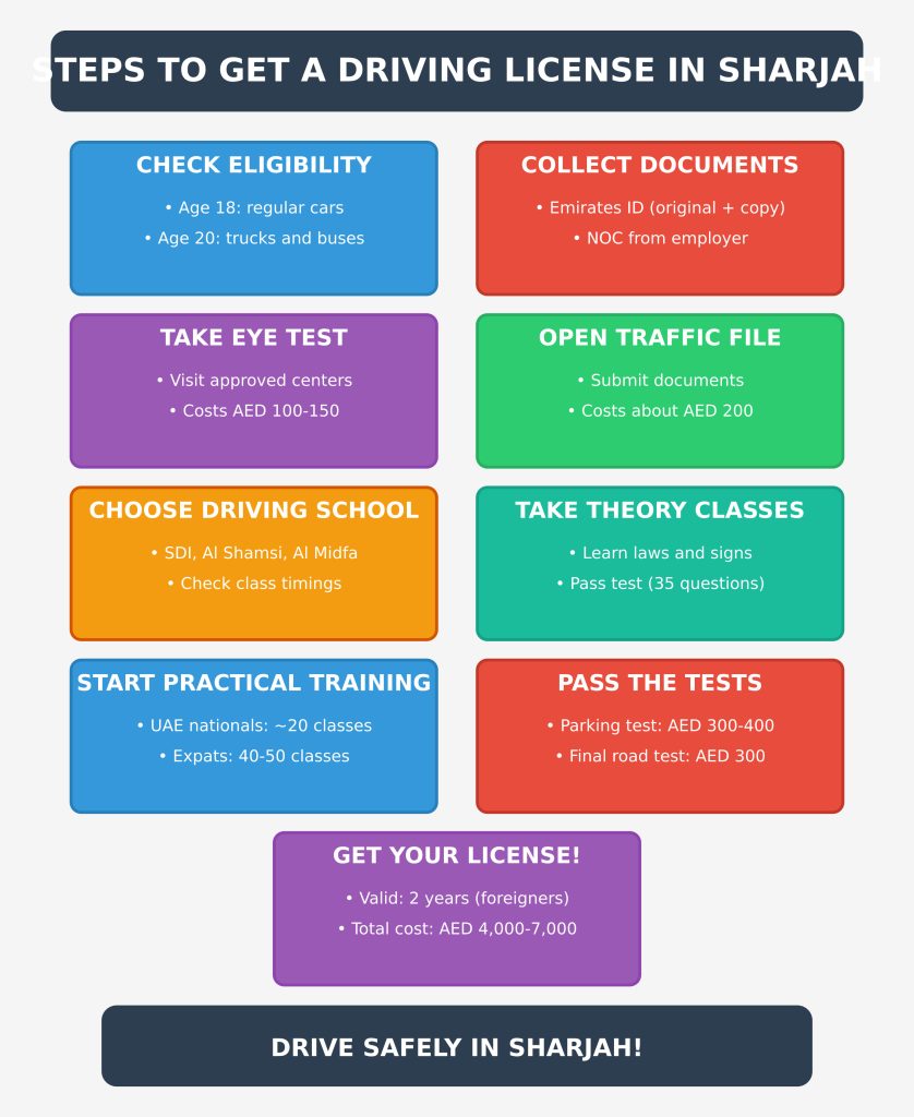 sharjah driving institute